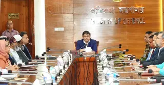 প্রতিরক্ষা মন্ত্রণালয় পরিদর্শন করলেন প্রধানমন্ত্রীর উপদেষ্টা শামসুল ইসলাম